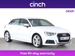 White Used 2018 Audi A3 S-Line Hatchback | £14,399 (Fair price)