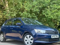 Blue Used 2017 Skoda Fabia Hatchback | £4,295 (Fair price)
