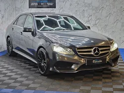Grey Used 2013 Mercedes E350 AMG Sedan | £7,800 (Fair price)