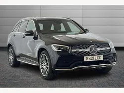 Black Used 2021 Mercedes GLC300 AMG Line Premium SUV | £30,250 (Fair price)