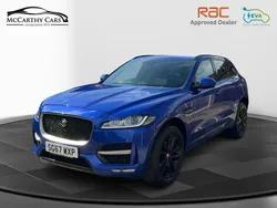 Blue Used 2017 Jaguar F-Pace R-Sport SUV | £14,795 (Fair price)