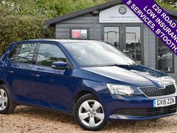 Blue Used 2015 Skoda Fabia SE Hatchback | £6,295 (Fair price)