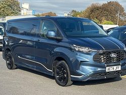 Blue Used 2024 Ford Transit Custom Sport Van | £35,000