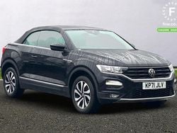 Black Used 2021 VW T-Roc Cabriolet Active Cabriolet | £18,799 (Fair price)