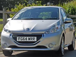 Satin silver metallic Used 2014 Peugeot 208 Active Hatchback | £7,495 (Expensive)