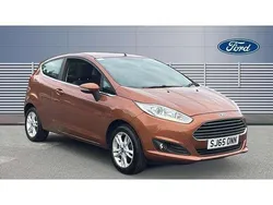 Brown Used 2015 Ford Fiesta Zetec Hatchback | £6,219 (Fair price)