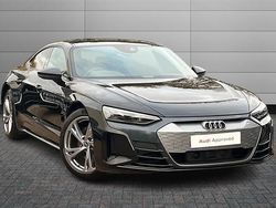 Black Used 2022 Audi e-tron GT quattro Comfort Sedan | £43,470 (Fair price)