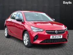 Red Used 2021 Vauxhall Corsa Elite Hatchback | £12,295 (Fair price)