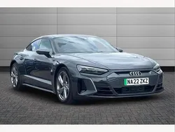 Grey Used 2022 Audi e-tron GT quattro Comfort Sedan | £44,950 (Fair price)