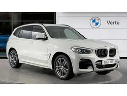 White Used 2021 BMW X3 M Sport SUV | £25,126 (Good price)