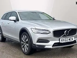 Bright silver Used 2022 Volvo V90 CC Estate | £33,980 (Fair price)
