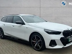 Alpine white Used 2024 BMW i5 M Sport Sedan | £50,598