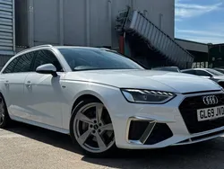 White Used 2019 Audi A4 S-Line Estate | £18,900 (Fair price)