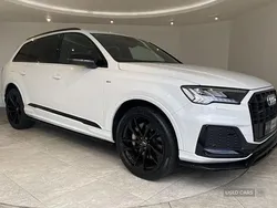 White Used 2020 Audi Q7 Black Edition SUV | £37,940 (Fair price)
