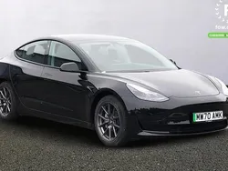 Black Used 2021 Tesla Model 3 Standard Range Sedan | £18,399 (Fair price)