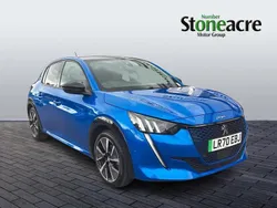 Blue Used 2020 Peugeot e-208 GTi Hatchback | £11,995 (Fair price)