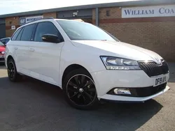 White Used 2019 Skoda Fabia Monte Carlo Estate | £8,950 (Fair price)