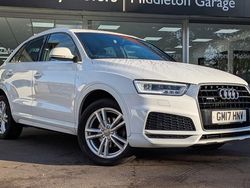 White Used 2017 Audi Q3 S-Line SUV | £14,999 (Fair price)