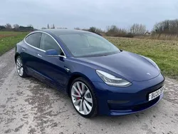 Blue Used 2020 Tesla Model 3 Performance Sedan | £16,995 (Fair price)