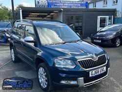Blue Used 2016 Skoda Yeti SE SUV | £7,999 (Fair price)