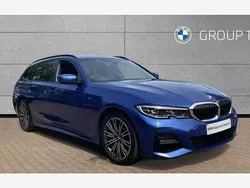 Blue Used 2022 BMW 320 M Sport Estate | £24,850 (Fair price)