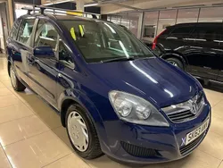 Blue Used 2013 Vauxhall Zafira MPV | £1,790 (Fair price)