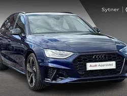 Blue Used 2024 Audi A4 Black Edition Estate | £33,000 (Expensive)