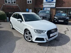 White Used 2016 Audi A3 Sportback S-Line Hatchback | £13,790 (Fair price)