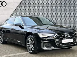 Black Used 2024 Audi A6 S-Line Sedan | £38,990 (Expensive)
