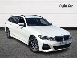 White Used 2019 BMW 320 M Sport Estate | £25,999 (Expensive)