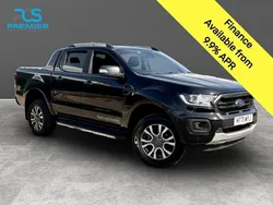 Black Used 2022 Ford Ranger Wildtrack Pickup | £15,300 (Good price)