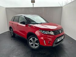 Red Used 2017 Suzuki Vitara SZ5 SUV | £9,695 (Fair price)