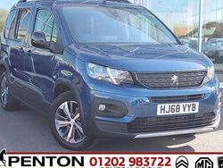 Blue Used 2019 Peugeot Rifter GT-line MPV | £16,990 (Fair price)