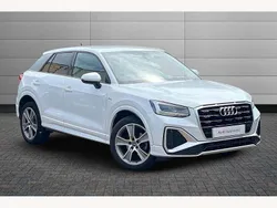 White Used 2022 Audi Q2 S-Line SUV | £22,470 (Fair price)
