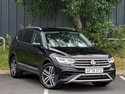 Black Used 2024 VW Tiguan Allspace Elegance SUV | £32,398 (A bit pricey)
