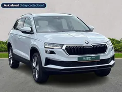 Moon white metallic New 2025 Skoda Karoq SE L SUV | £24,498 (Good price)