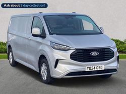Silver Used 2024 Ford Transit Custom Limited Van | £25,400 (Fair price)