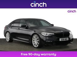 Black Used 2018 BMW 520 M Sport Sedan | £17,249 (Fair price)