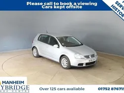 Silver Used 2008 VW Golf VI Match Hatchback | £2,875 (Good price)