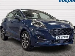 Blue Used 2022 Ford Puma Gen-E ST-Line SUV | £15,300