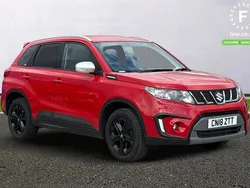 Red Used 2018 Suzuki Vitara SUV | £13,099 (Fair price)