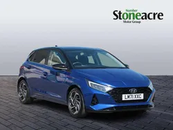 Blue Used 2021 Hyundai i20 Ultimate Hatchback | £15,395 (Fair price)