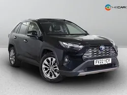Black Used 2022 Toyota RAV4 Hybrid SUV | £27,475 (Fair price)