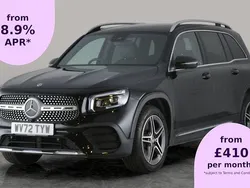 Black Used 2022 Mercedes GLB220 AMG line SUV | £27,660 (Good price)