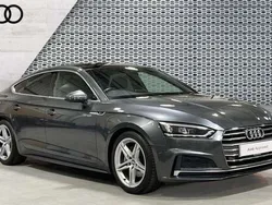 Grey Used 2018 Audi A5 Sportback S-Line Hatchback | £13,737 (Good price)
