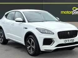 White Used 2021 Jaguar E-Pace R-Dynamic SUV | £24,750 (Fair price)