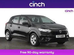 Black Used 2021 Dacia Sandero Essentiel Hatchback | £9,299 (Fair price)