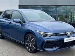 Anemone blue metallic Used 2025 VW Golf VIII R-line Hatchback | £28,377 (Expensive)