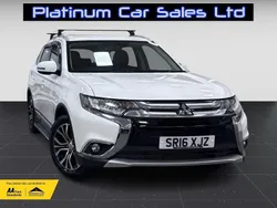 White Used 2016 Mitsubishi Outlander SUV | £8,995 (Expensive)