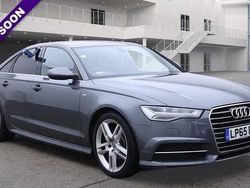 Grey Used 2016 Audi A6 S-Line Sedan | £9,495 (Fair price)